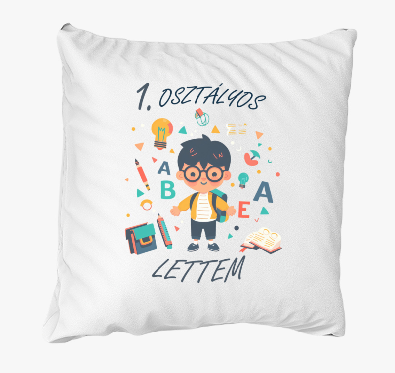 1. osztályos lettem párna