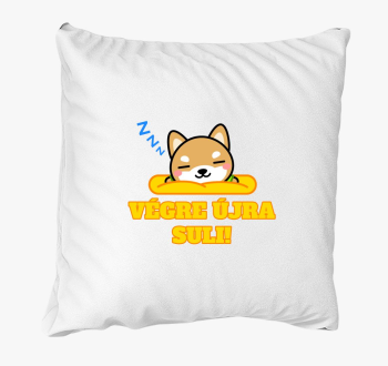 Végre újra suli párna