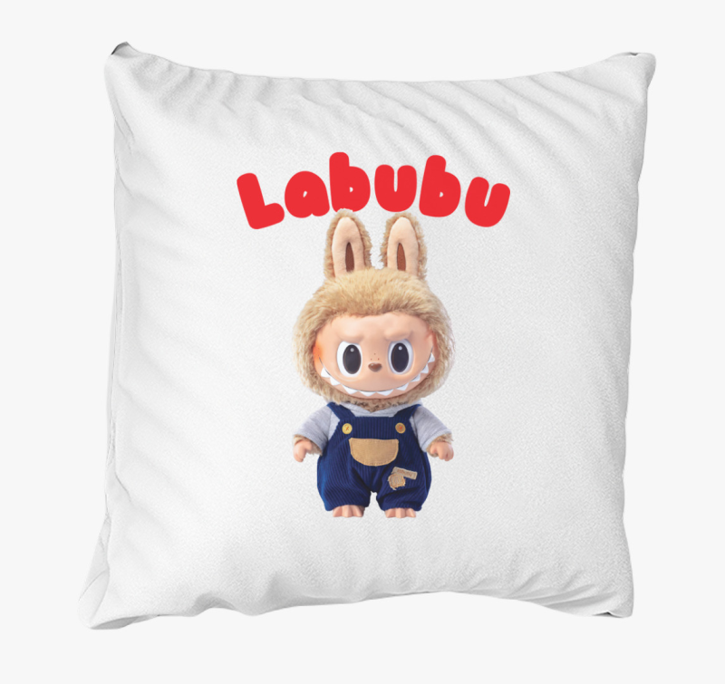 Kantáros labubu párna 