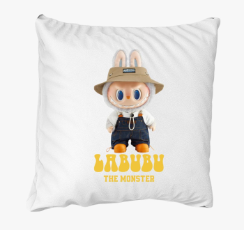 Sapkás labubu párna 