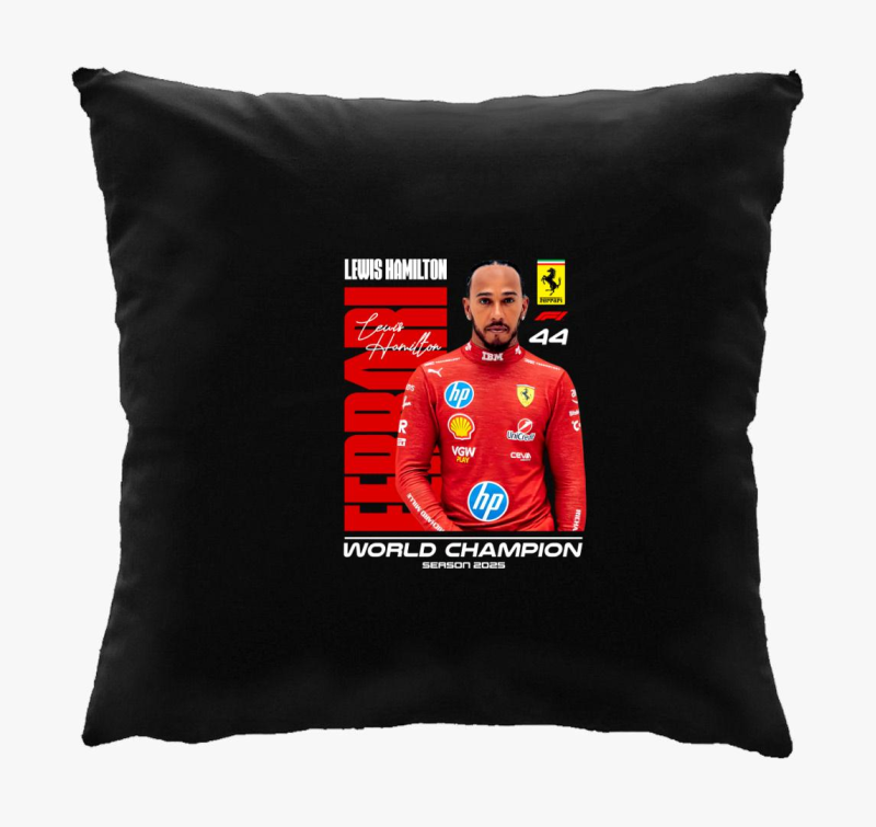 Lewis Hamilton Ferrari párna
