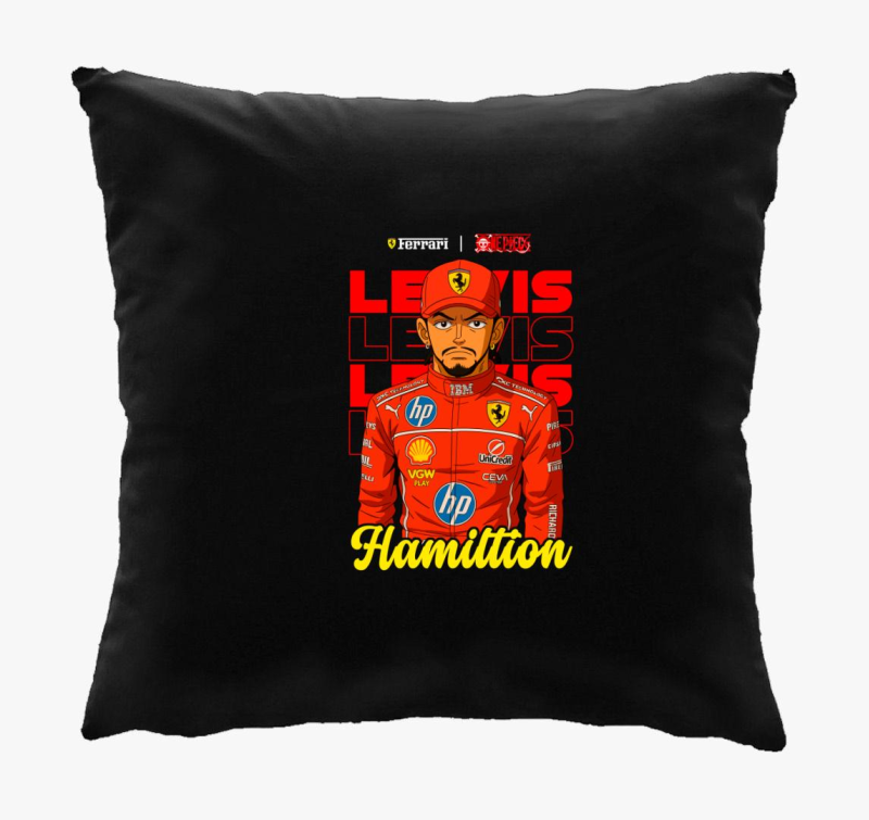 Lewis Hamilton Rajzolt párna