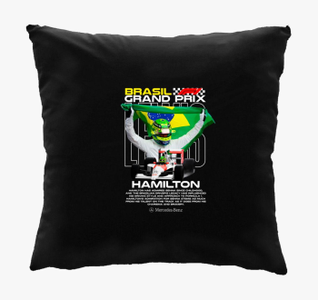 Lewis Hamilton Brasil párna