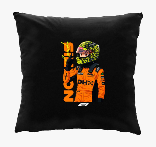 Lando Norris Rajzfigura párna
