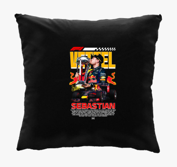 Sebastian Vettel Bajnok párna