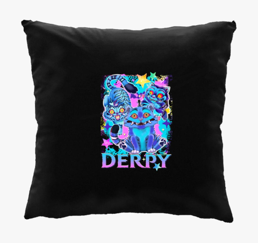 Derpy monster párna