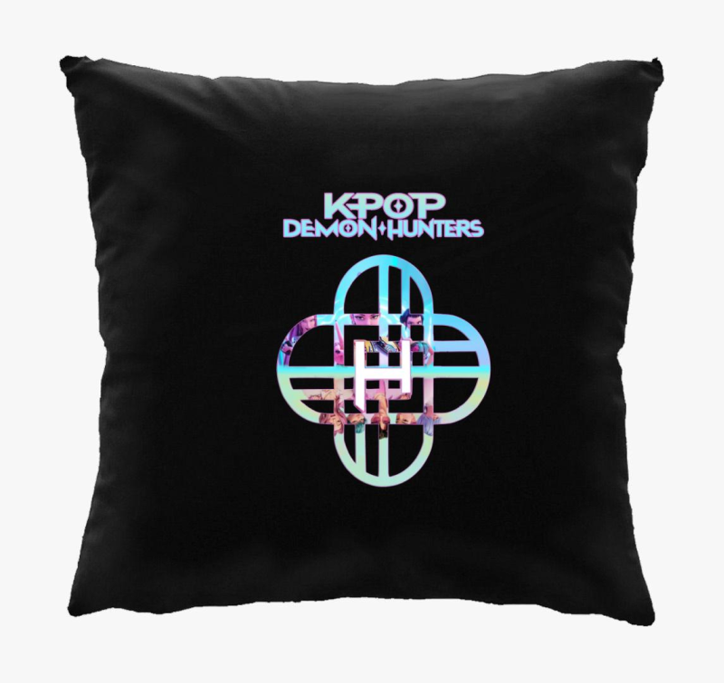 Kpop Demon Hunters logó párna