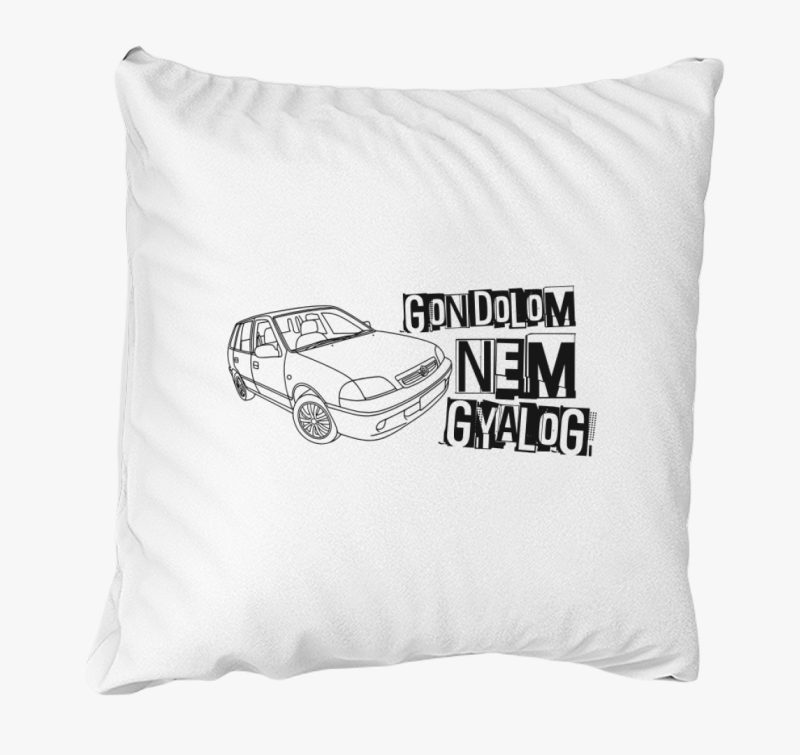 Gondolom Nem Gyalog Suzukis párna 1