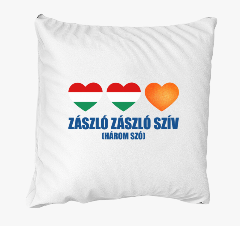 Zászló Zászló Szív párna