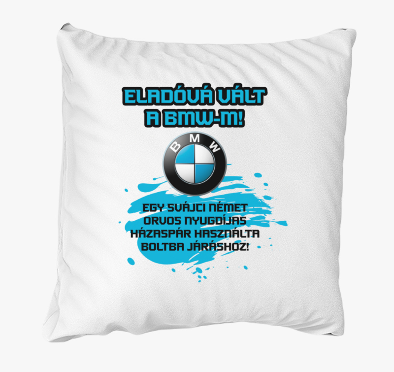 Eladóvá vált a BMW-m párna