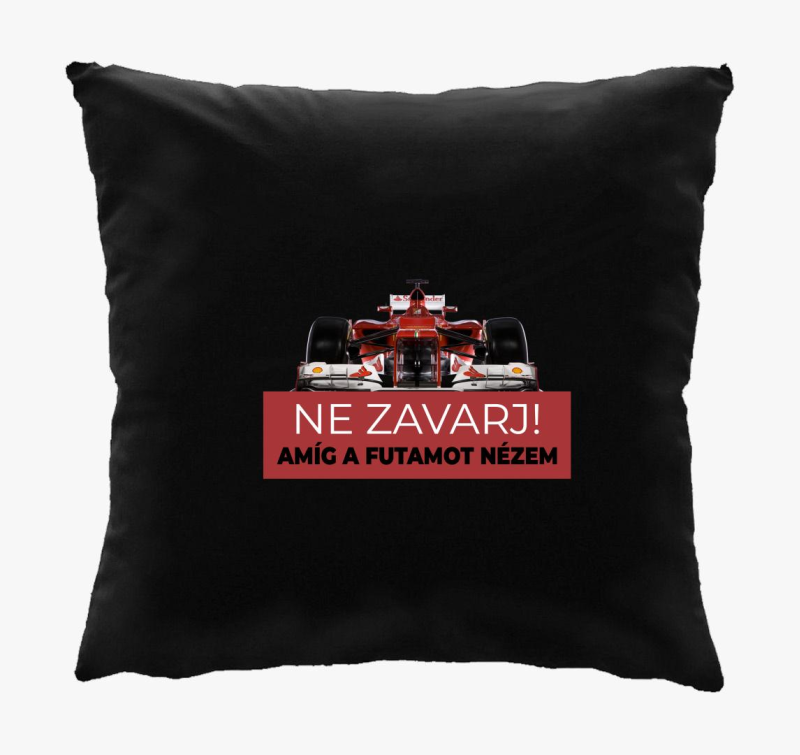 Futamot nézek ne zavarj párna