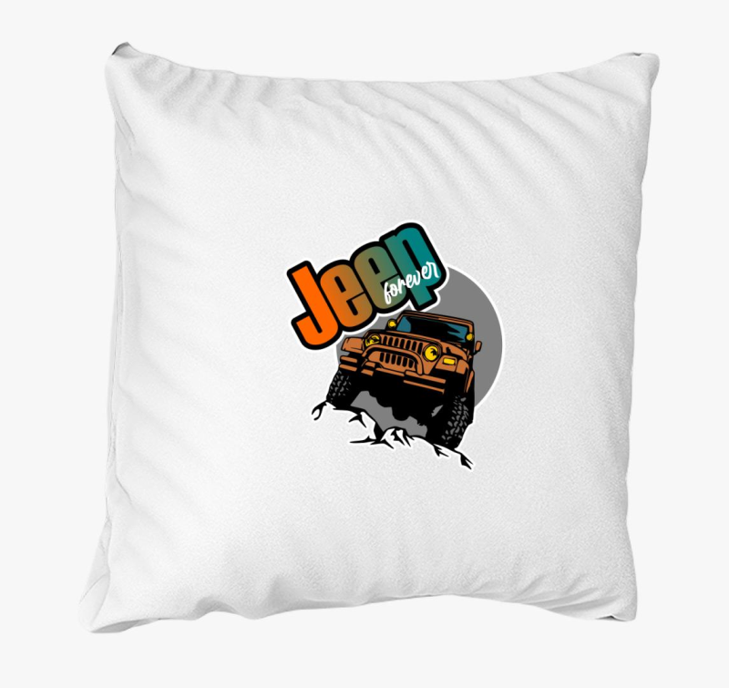 Jeep forever mintás párna