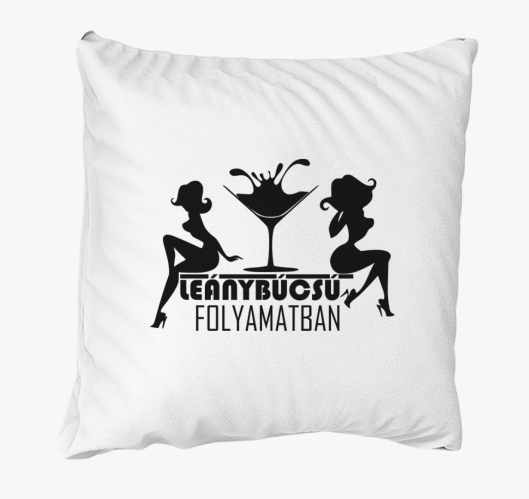 Lánybúcsú koktélos fekete mint...