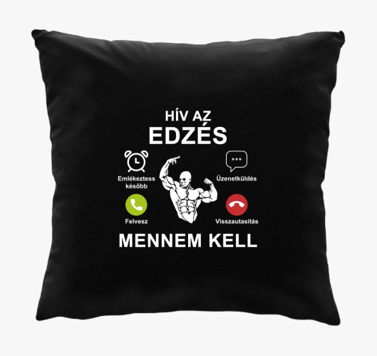 Hív az edzés mennem kell párna...