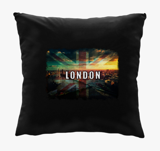 London látkép párna