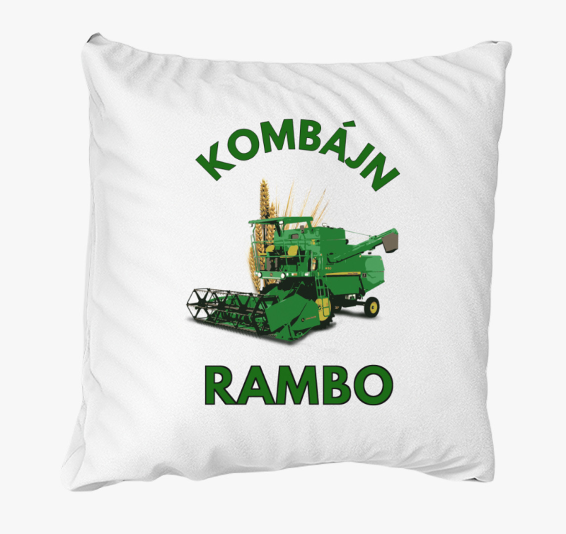 Kombájn rambo párna