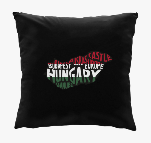 Magyarország szavak párna