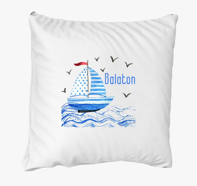 Vitorlás Balaton párna