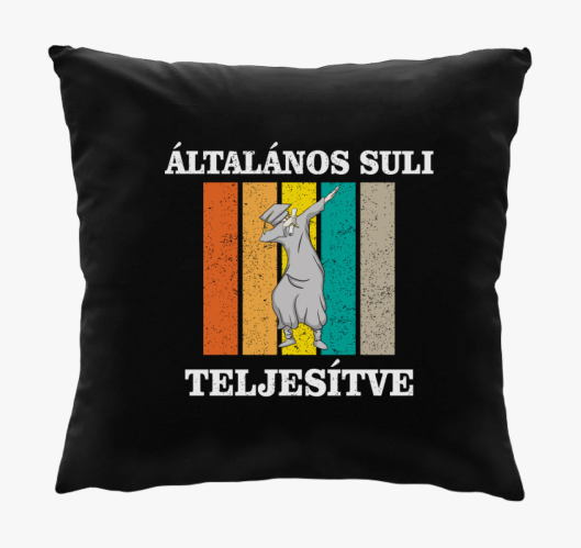 Általános suli teljesítve párn...