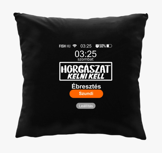Ébresztenek a halak párna