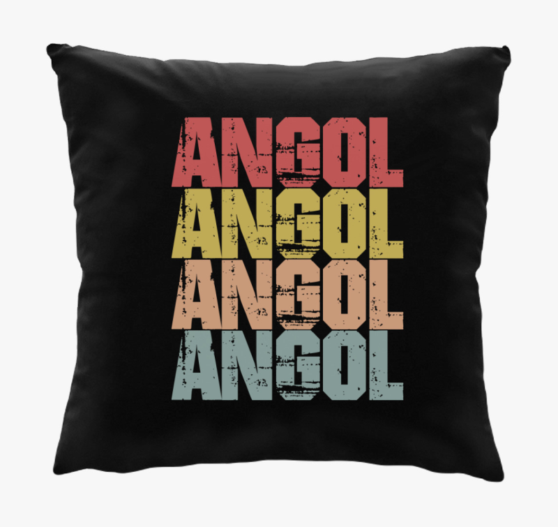 Angol feliratos párna