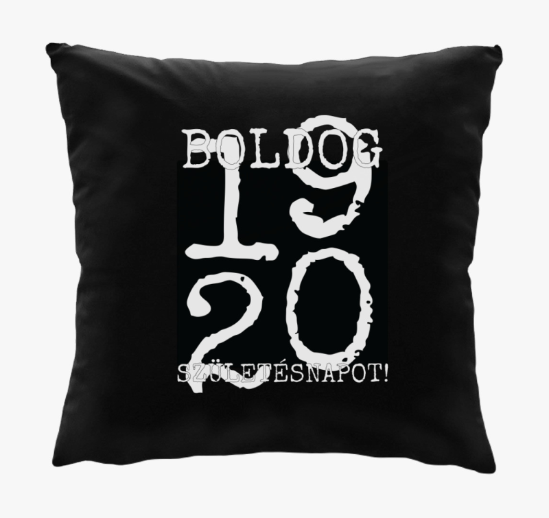 20. szülinap párna