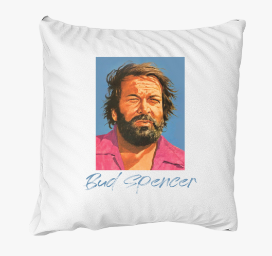 Bud Spencer színes arckép párn...