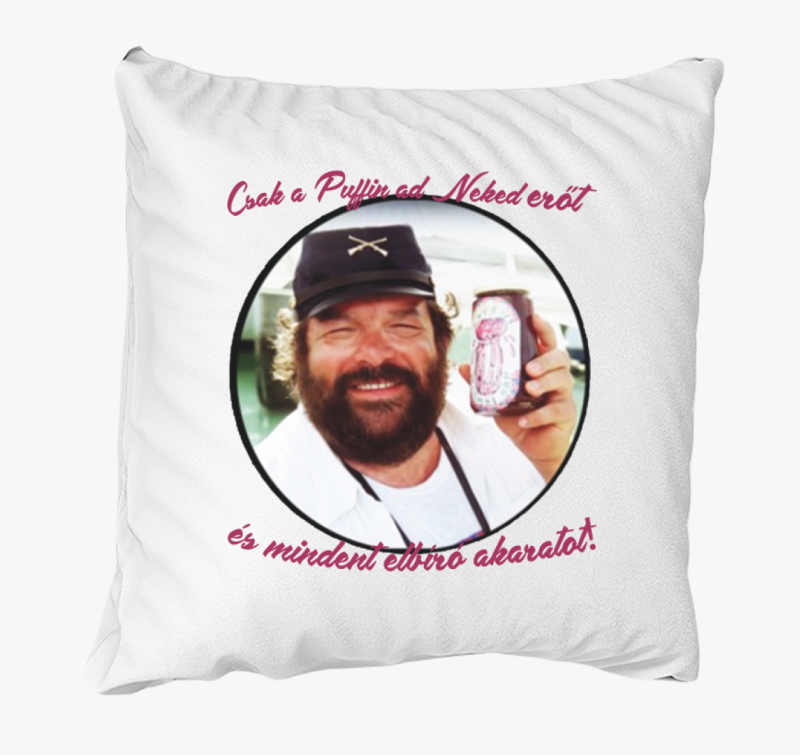 Bud Spencer csak a puffin párna