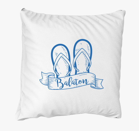 Balaton papucs párna