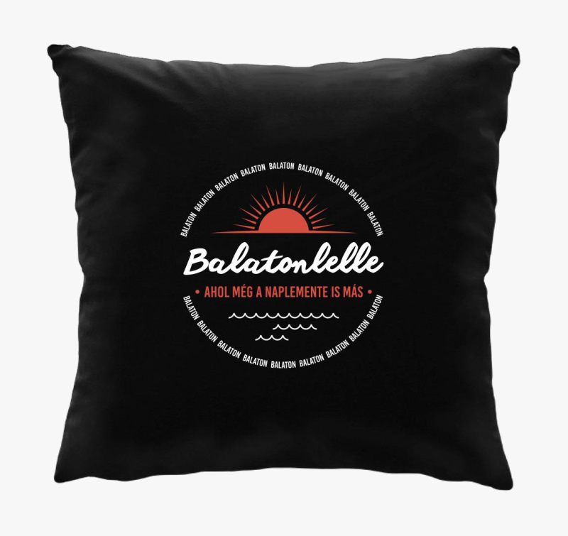 Balatonlelle, ahol még a naplemente is más párna