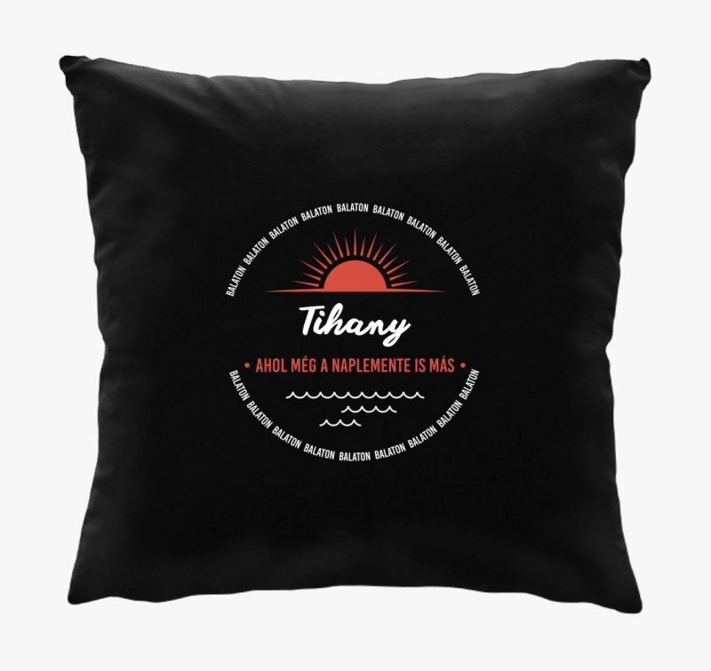 Tihany, ahol még a naplemente is más párna