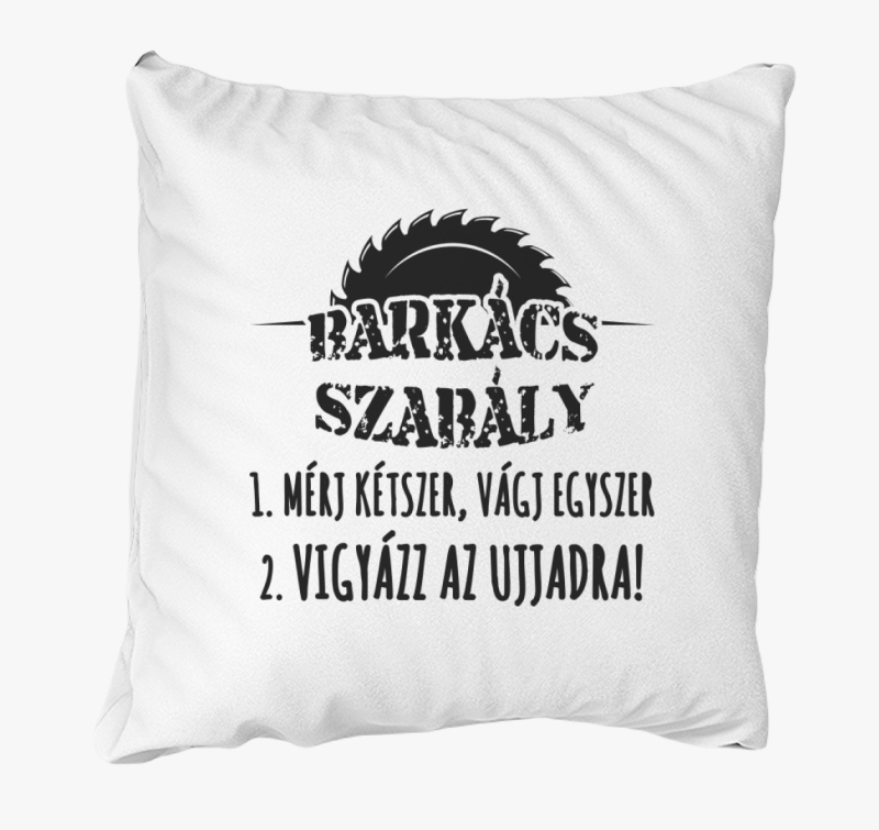 Barkács szabály párna