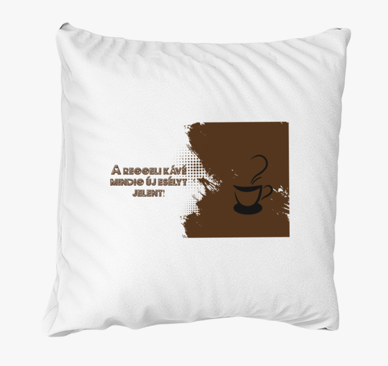 Reggeli kávé párna