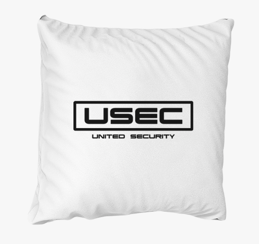 USEC feliratos párna