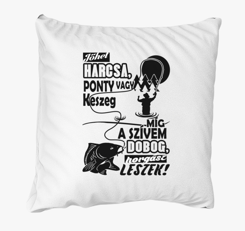 Jöhet harcsa horgász párna