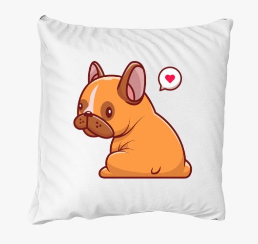 Szivecskés francia bulldogos p...