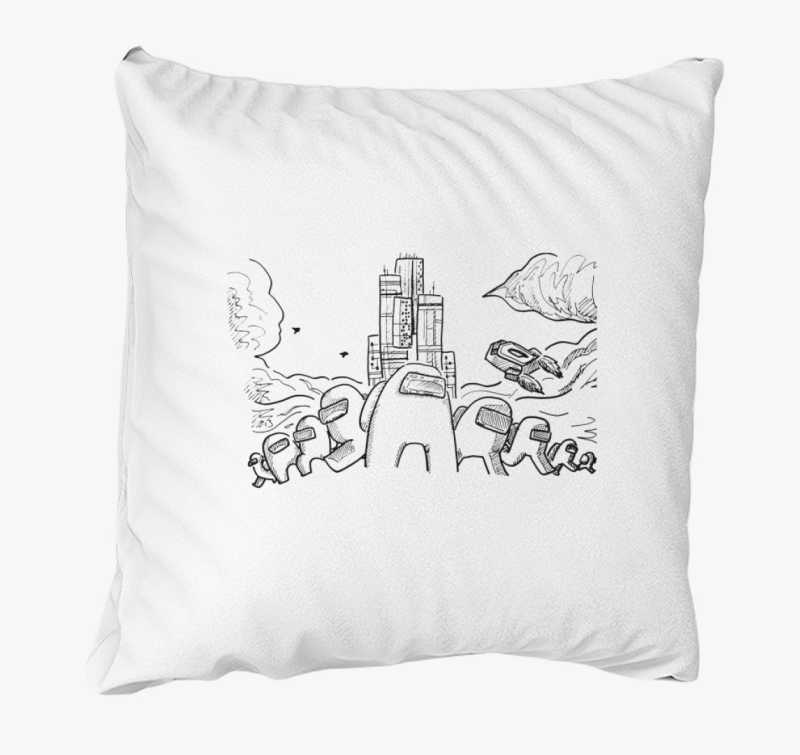 Among Us rajzos párna