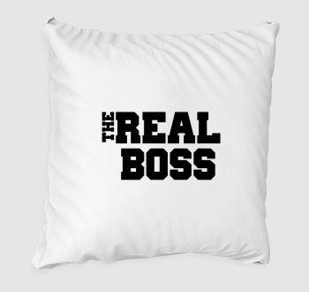 Az igazi főnök - The real boss párna