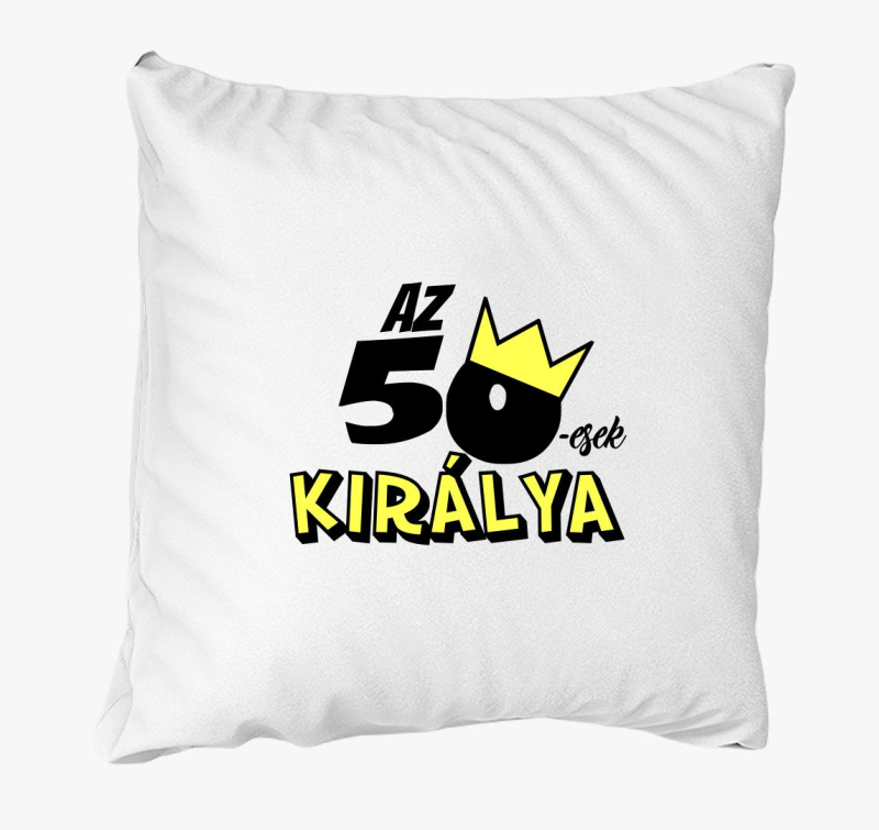 Az ötvenesek királya párna - válaszható korral