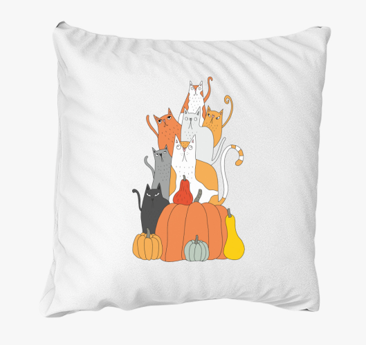 Őszi macskahalom - párna