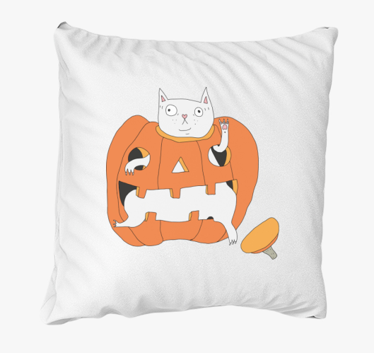 Tökbe szorult macska - párna