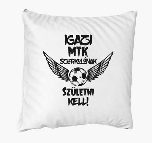 MTK szurkoló párna
