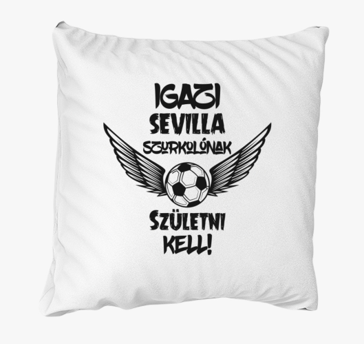 Sevilla fc szurkoló párna