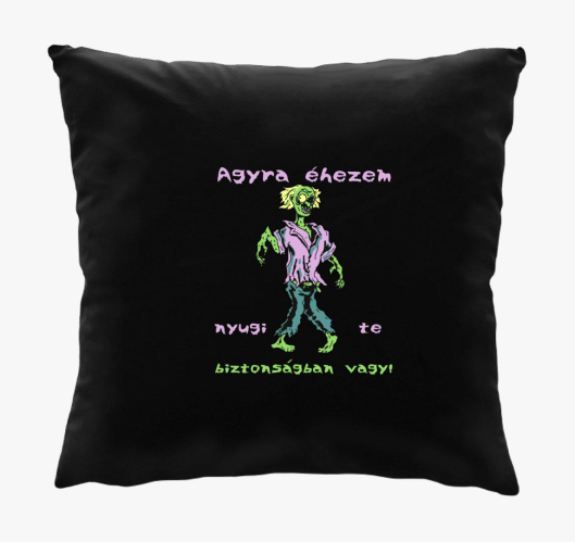 Agyra éhes zombi halloweeni pá...