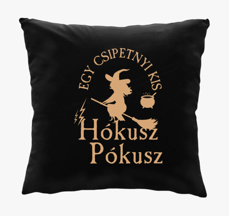 Csipetnyi hókusz pókusz stílusban párna