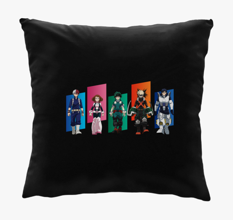 My Hero Academy hősök párna