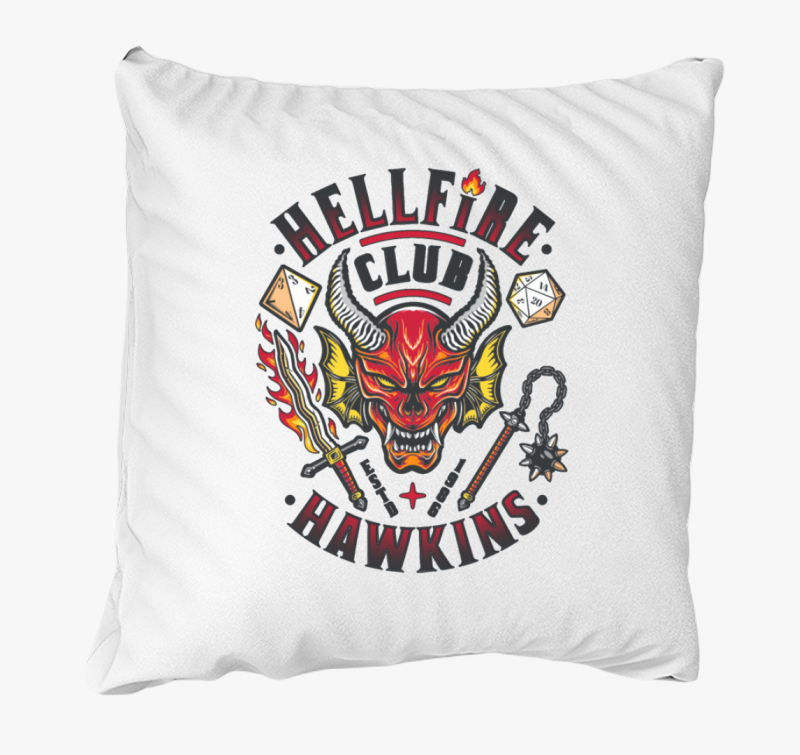 Hellfire Club Stranger Things v2 párna