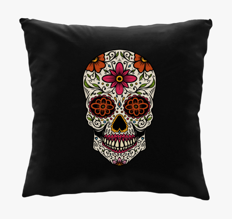 Halloween Calavera koponya párna