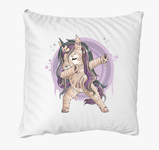 Halloweeni Unikornis DAB párna...