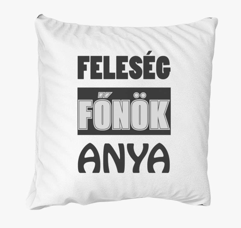 Feleség főnök anya párna 